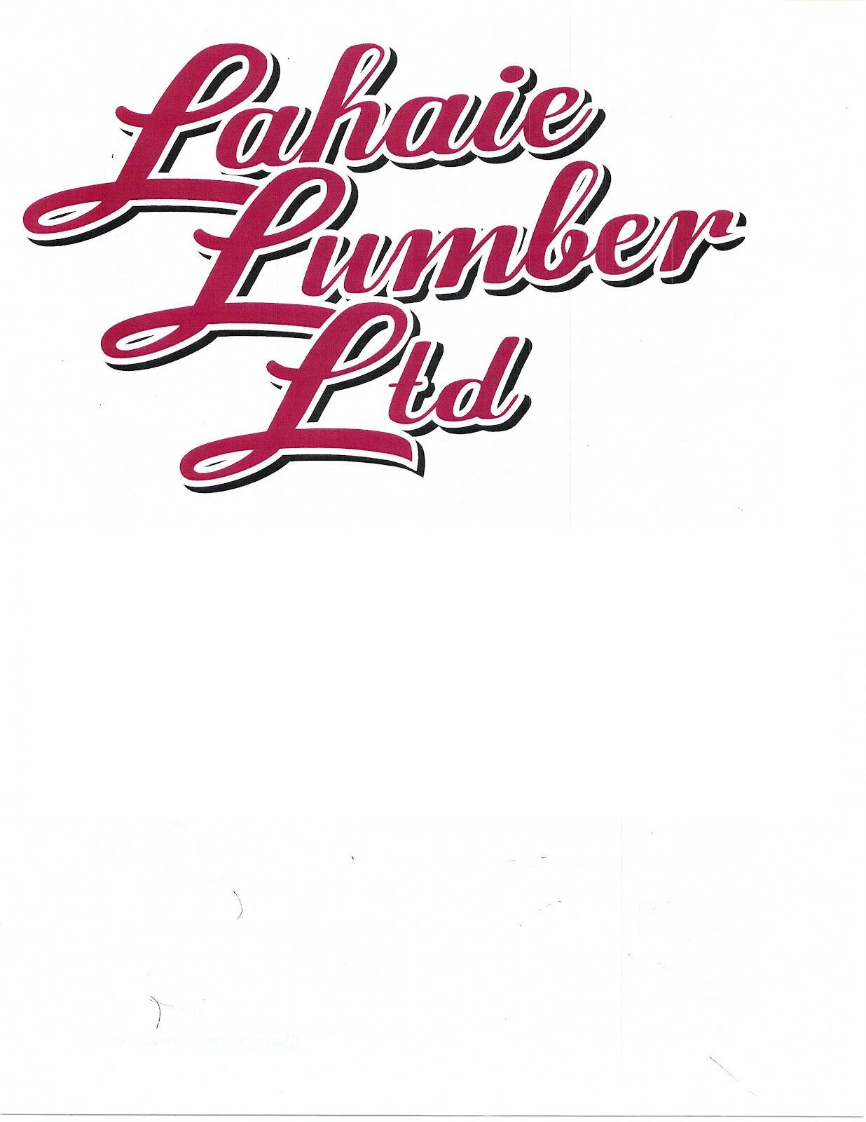 Lahaie Lumber